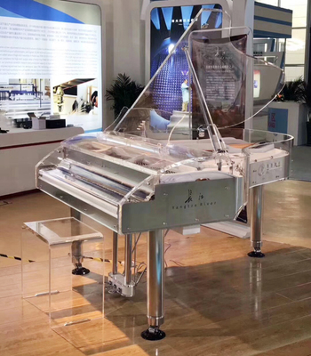 長江鋼琴搭載Pianoforce自動演奏系統(tǒng)驚艷亮相第十一屆中國-東北亞博覽會，引領(lǐng)樂器零售新潮流